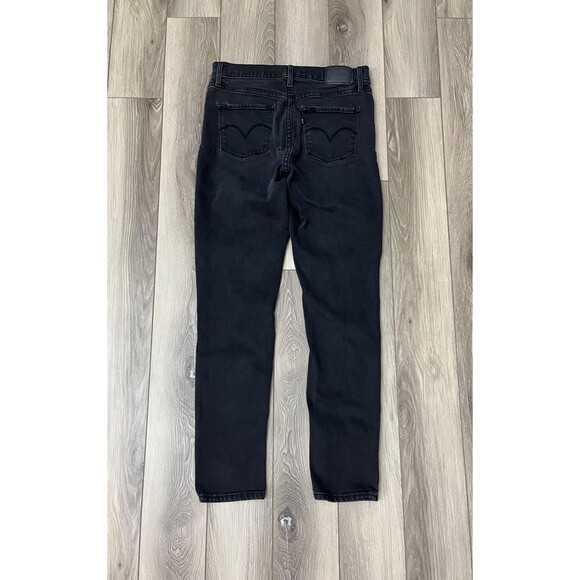 Levi’s 311 Shaping Skinny Black Jeans Stretch Women’s Size 28 - Picture 4 of 8